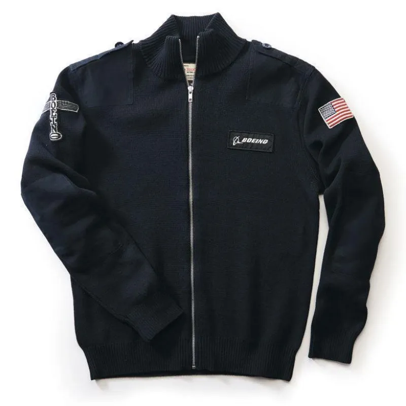 Red Canoe Boeing Cardigan de Vol pull coton taille M