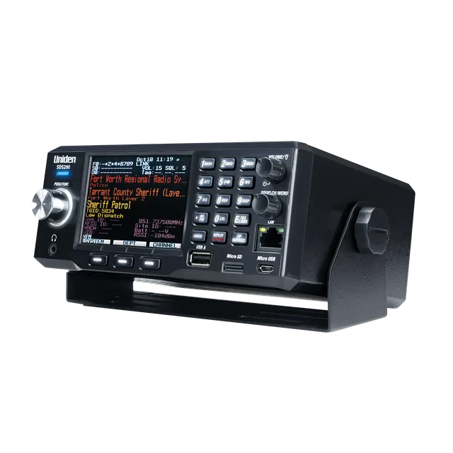 Uniden SDS200 scanner radio base numérique