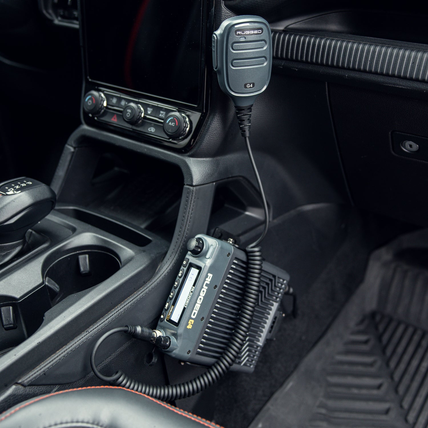 Rugged Air Support Radio Mobile Ford Ranger 2024+ Console