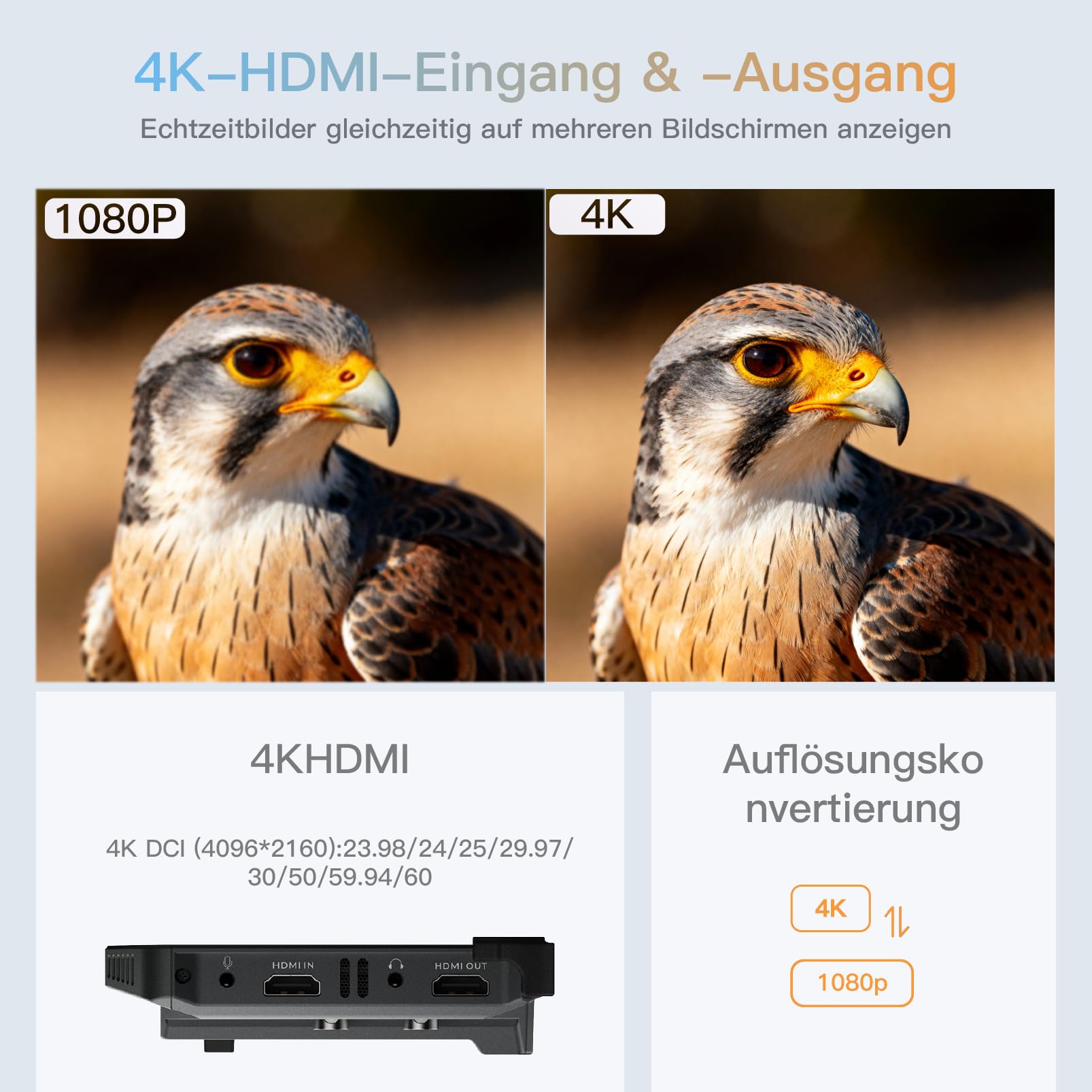 Accsoon CineView M7H Pro moniteur 7" 4K60 1000 nits