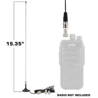 Rugged Air antenne magnétique bibande VHF/UHF BNC 9,5 pi