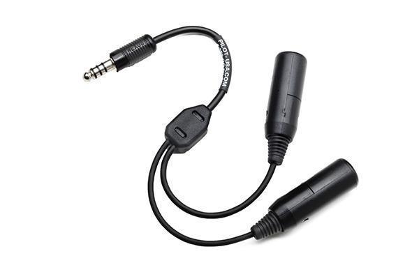 Pilot Communications adaptateur casque avion vers hélico U-174/U
