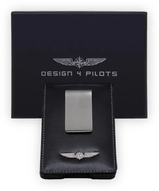 La Boutique du Pilote Design4Pilot porte-carte cuir aile