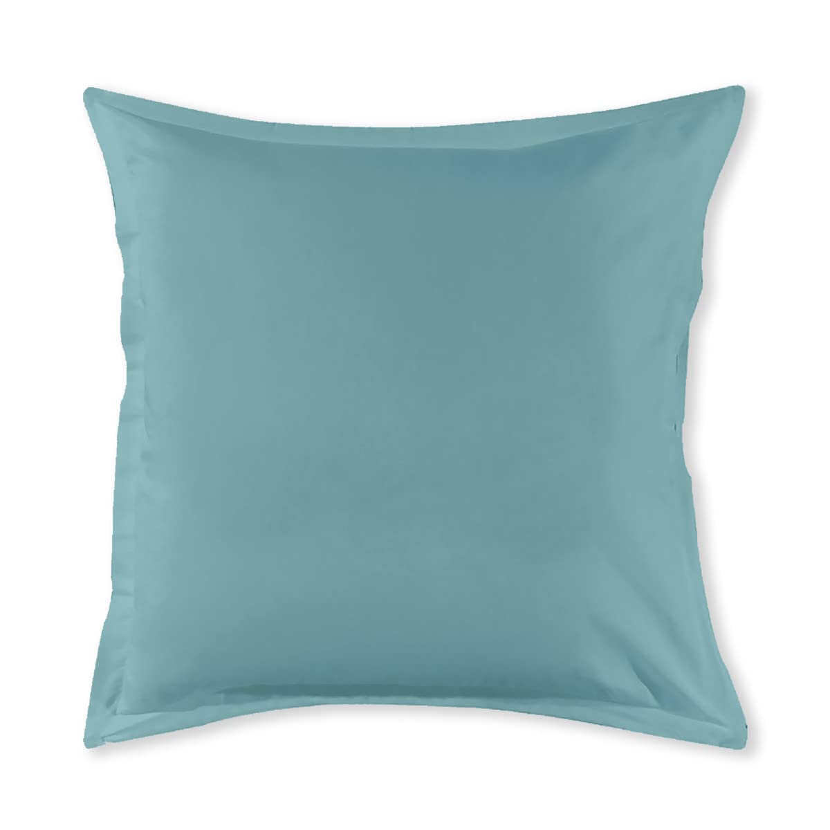 Levasseur Linge de lit Taie oreiller coton bleu 65x65cm
