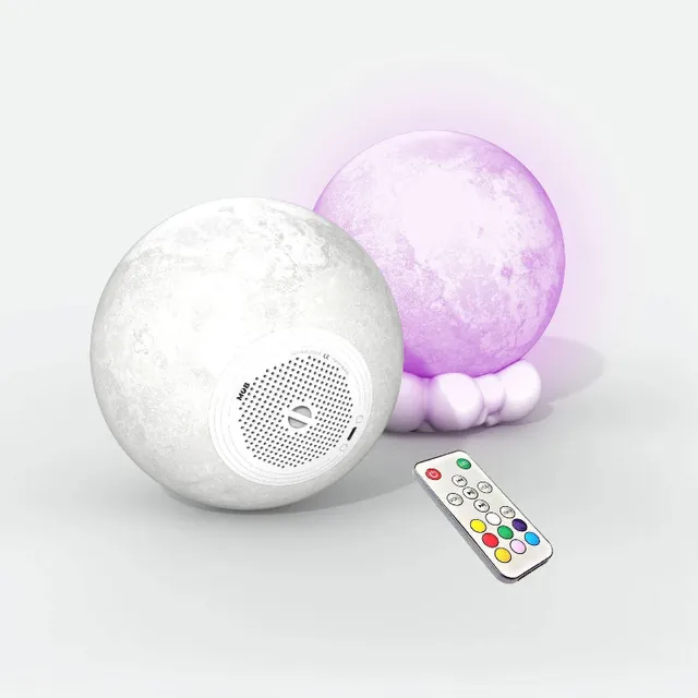 Moony Speaker Lune enceinte Bluetooth lumineuse USB