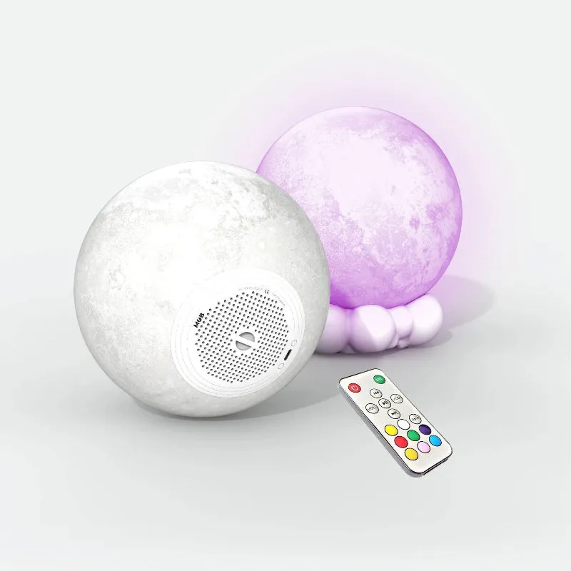 Moony Speaker Lune enceinte Bluetooth lumineuse USB