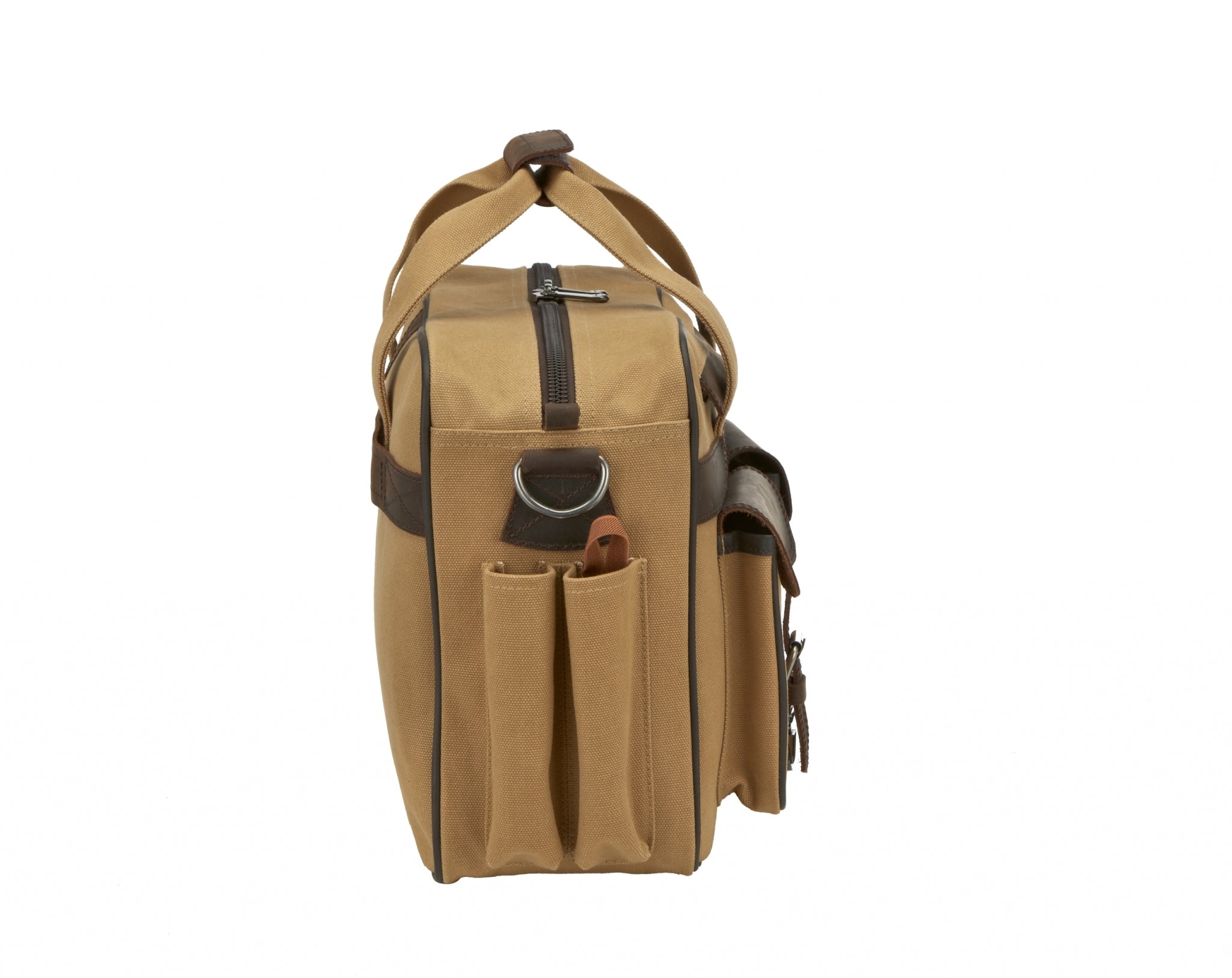 Flight Outfitters Bush Pilot Folio sac de vol marron cuir
