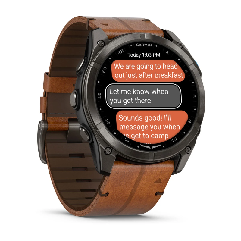 Garmin D2 Mach2 Pro montre aviation titane 51mm inReach