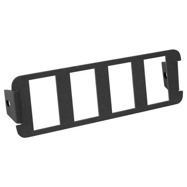 Rugged Air panneau interrupteurs support radio 4x acier noir