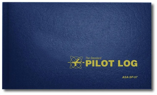 La Boutique du Pilote Cartographie carnet de vol ASA SP-57 bleu standard