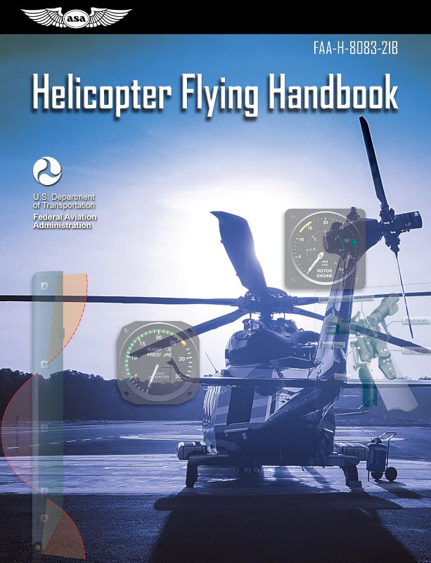 ASA Helicopter Flying Handbook FAA livre hélicoptère anglais