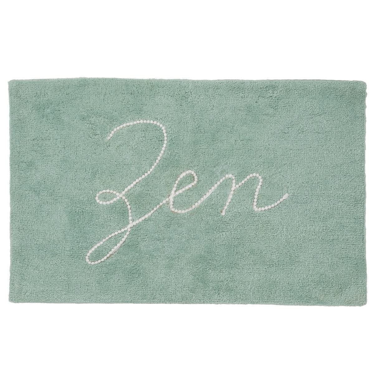 LEVASSEUR Zen Tapis de Bain Coton Vert 50x80cm