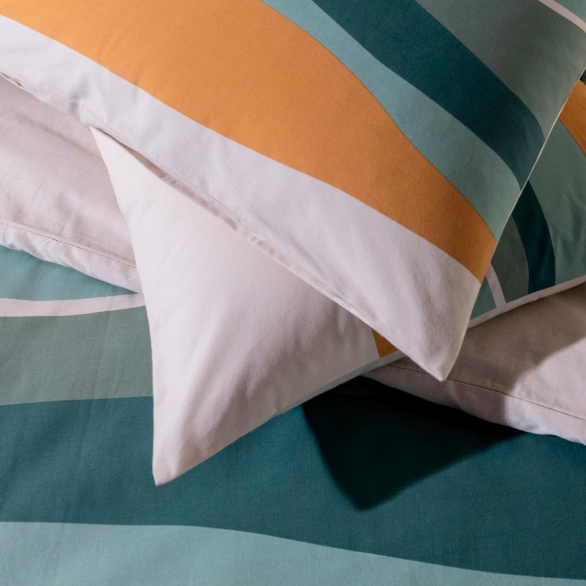 Levasseur Linge de lit Malo parure coton multicouleur 260x240