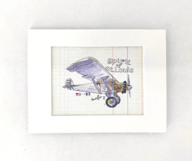 Magnet Spirit of St. Louis Lapin toile canevas