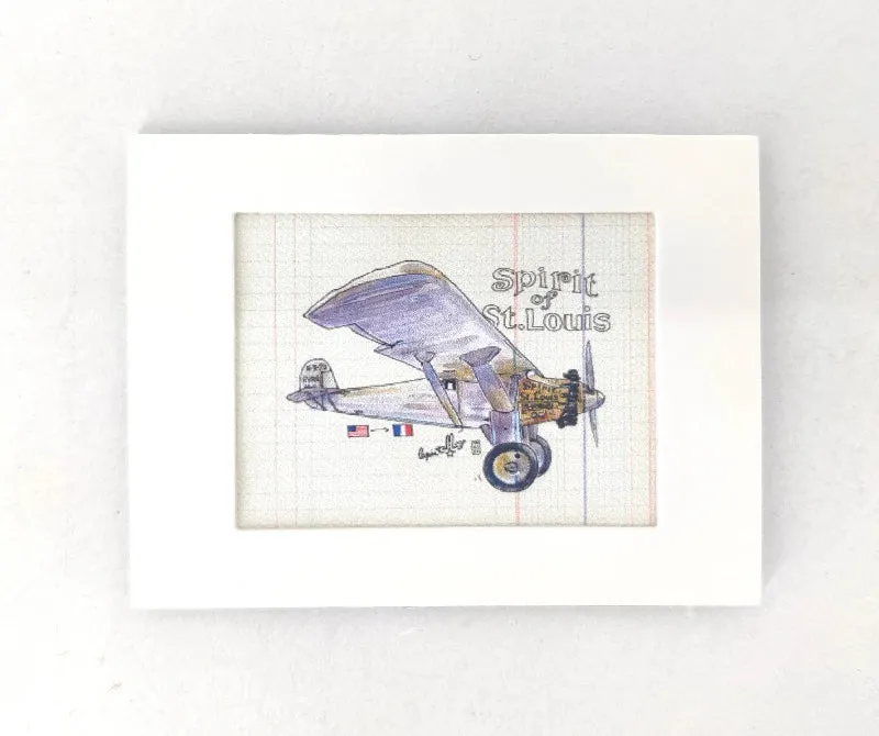 Magnet Spirit of St. Louis Lapin toile canevas