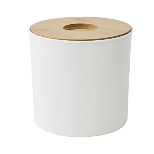 Levasseur Prima Poubelle à Coton 1.5L Blanc Bambou