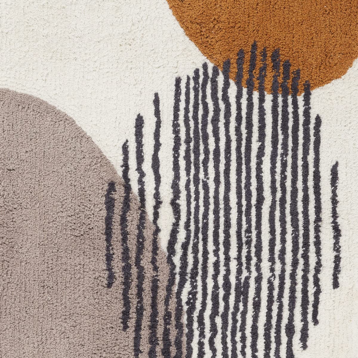 Levasseur tapis de bain coton beige 60x120cm absorbant