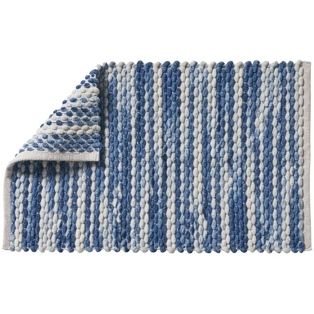 LEVASSEUR Sol tapis déco réversible polycoton 50x80cm