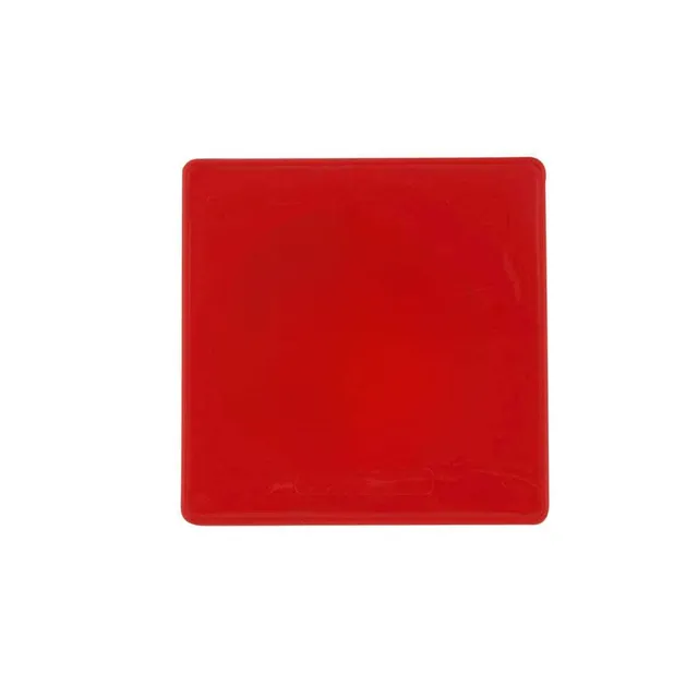 Radne Decals Plaque numéro kart rouge plastique