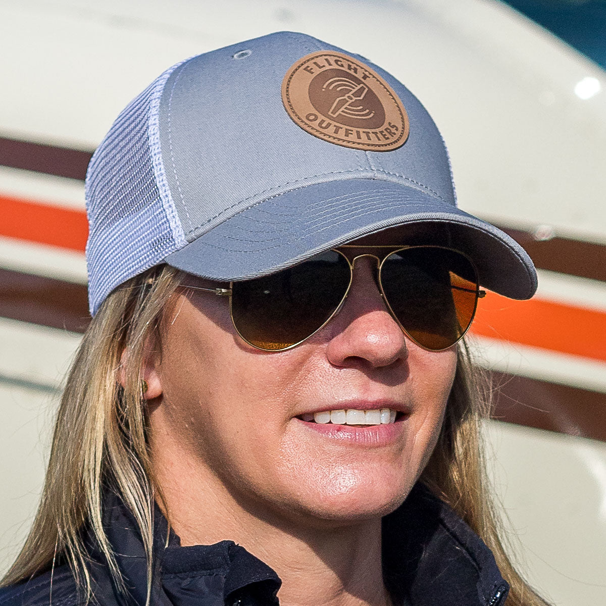 Flight Outfitters Cloud Cruiser casquette pilote mesh taille unique