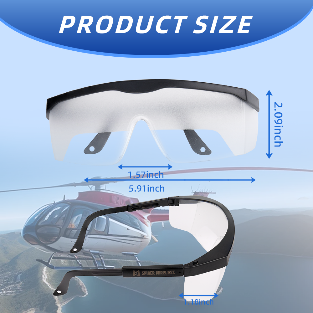 R Spider lunettes IFR entraînement pilote réglables lot 5