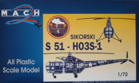 La Boutique du Pilote Sikorsky S-51 maquette plastique 1/72 H03S-1