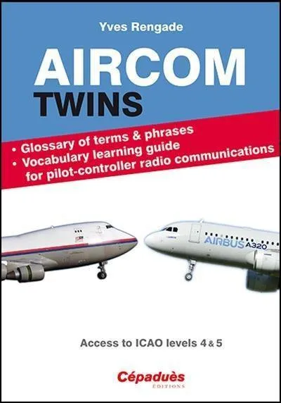 Cépaduès Aircom Twins livre phraséologie radio