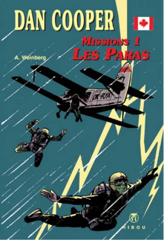Dan Cooper Mission 1 Les Paras BD aviation Albert Weinberg 48 pages