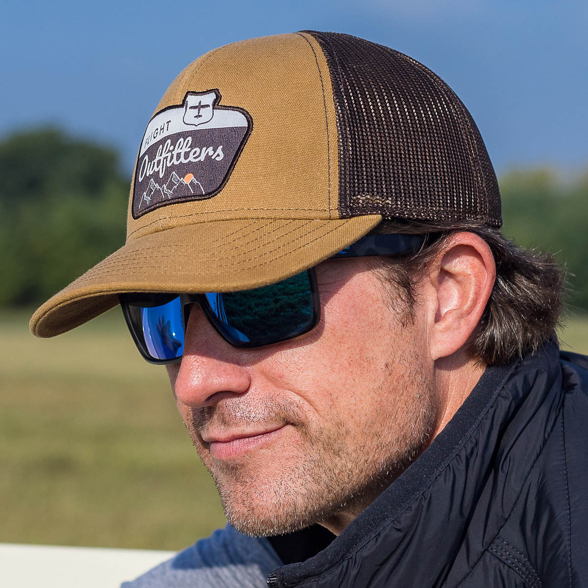 Flight Outfitters Pilots Peak Casquette Taille Unique Mesh Coton