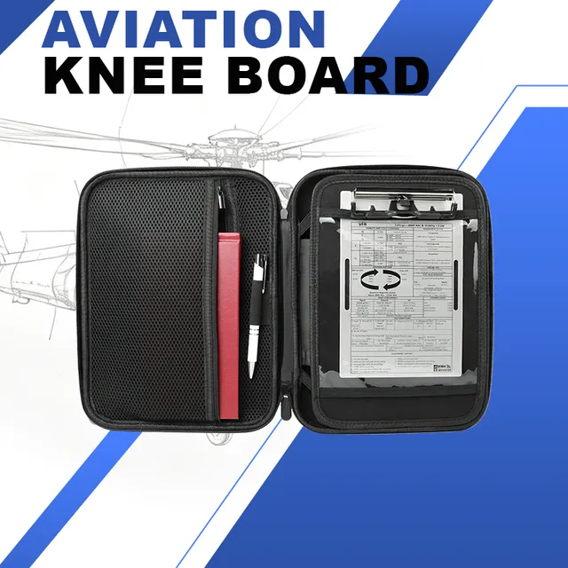 R Spider Wireless Aviation Kneeboard genouillère alu iPad 9-11"