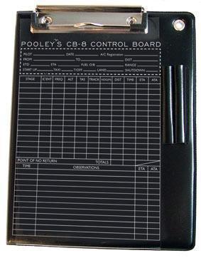 La Boutique du Pilote Pilotage Planchette genou ouvrante CB8 Polley's