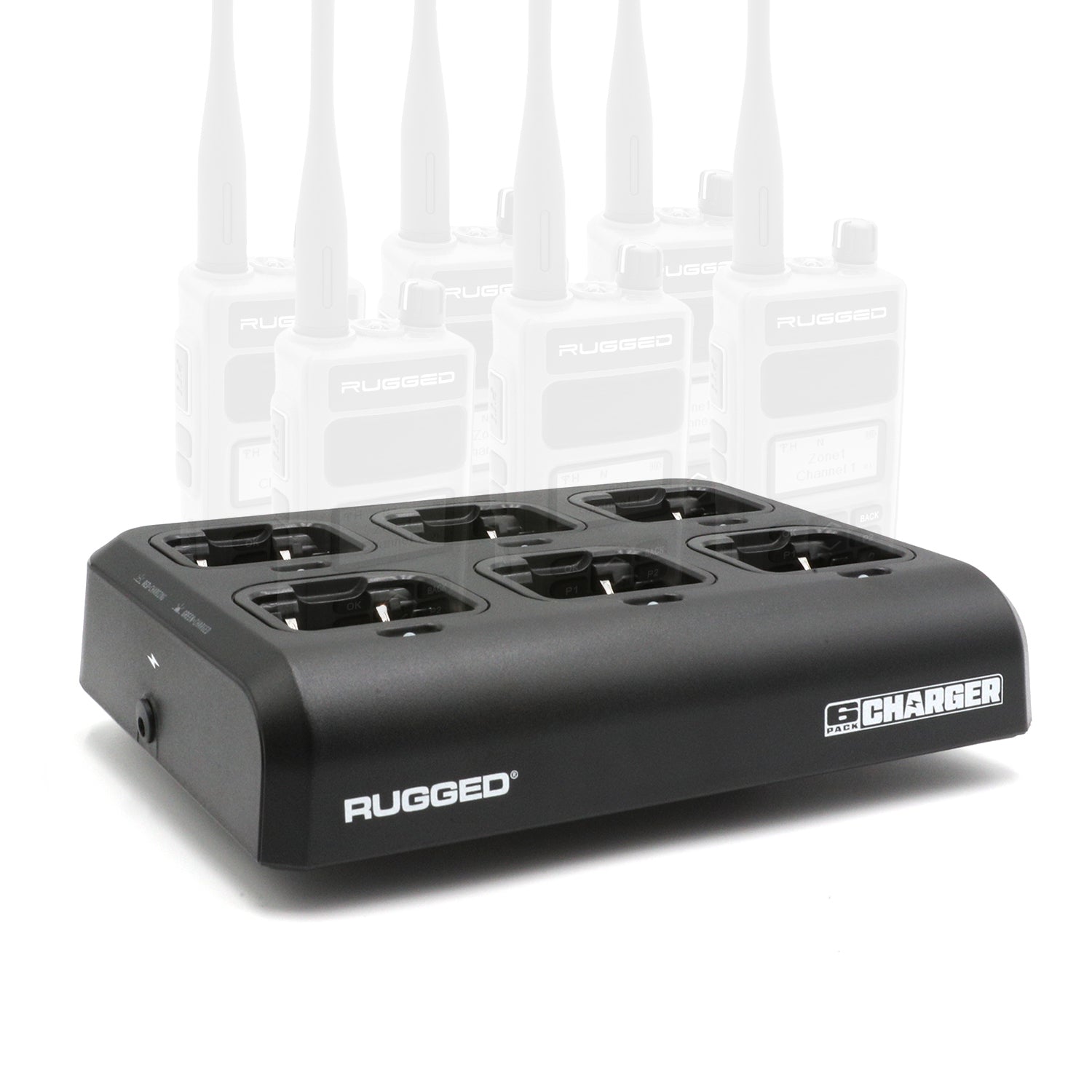 Rugged Air 6-Pack Bank Charger chargeur 6 postes GMR2 R1