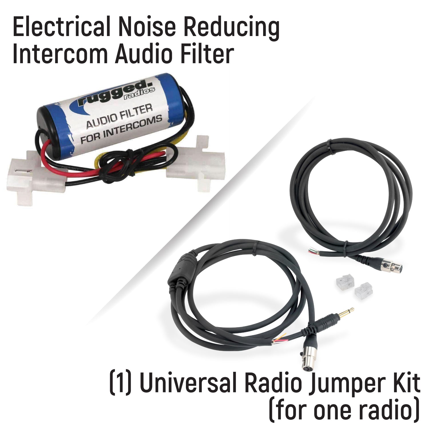 Rugged Air Intercoms kit RRP800 6 personnes double radio