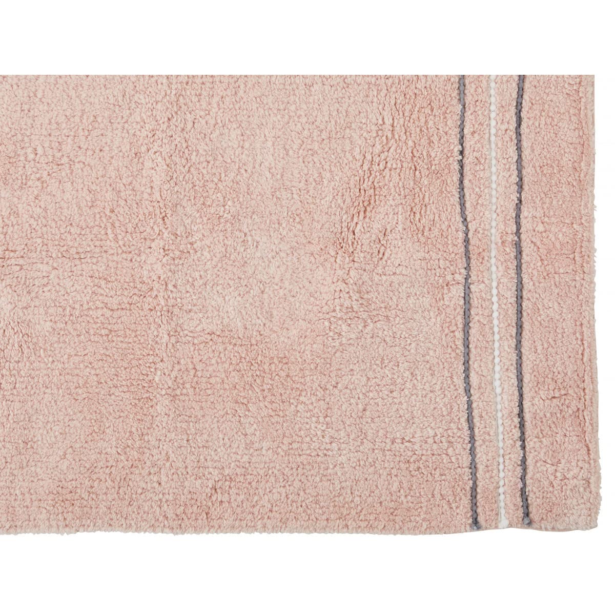 Levasseur Linea Tapis de Bain Rose Poudré 50x80cm Coton