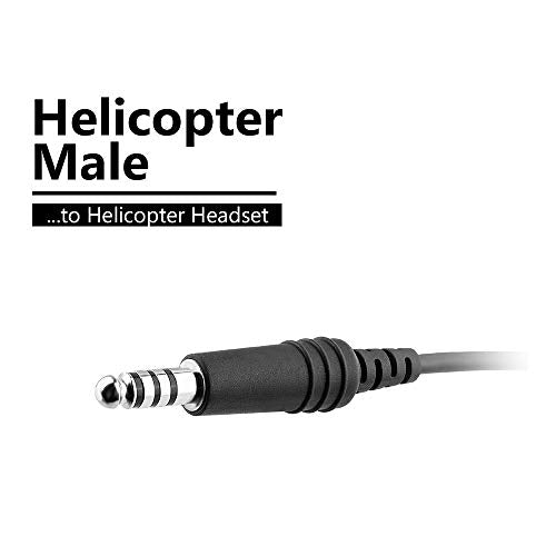 R Spider Wireless Headset Adapter adaptateur Lemo 6Pin hélico