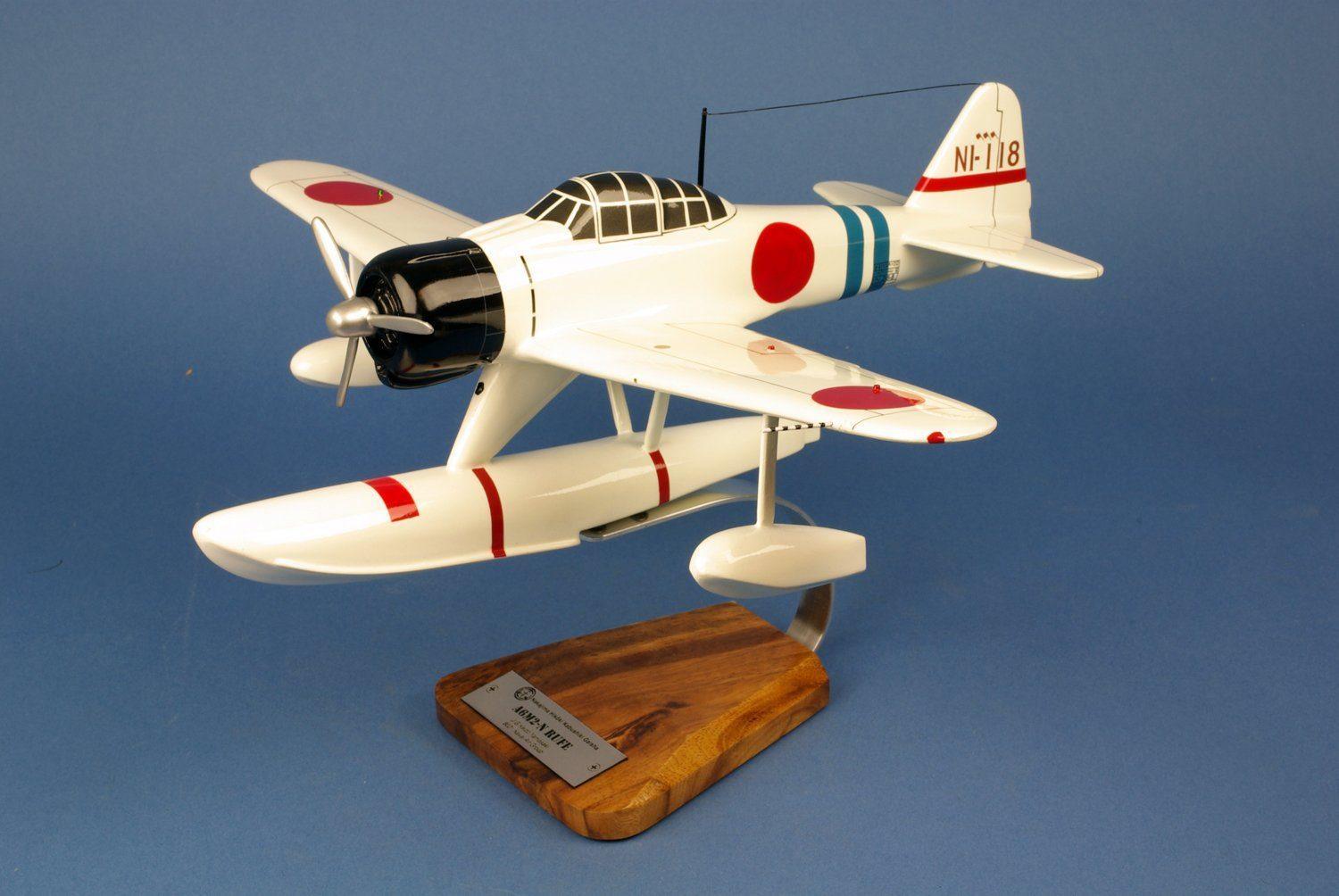 La Boutique du Pilote Nakajima A6M2-N Rufe maquette bois 1/24