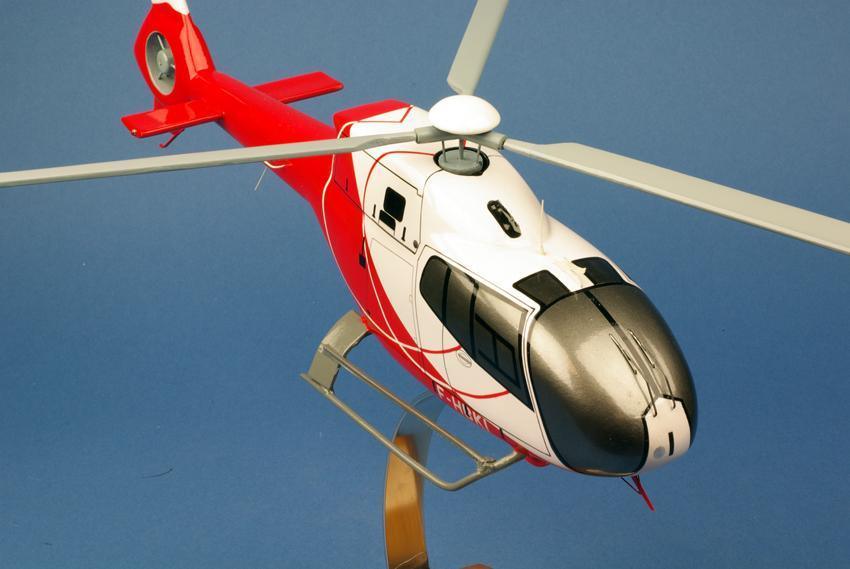 La Boutique du Pilote EC120 Calliope Helidax F-HBKI maquette bois 1/25