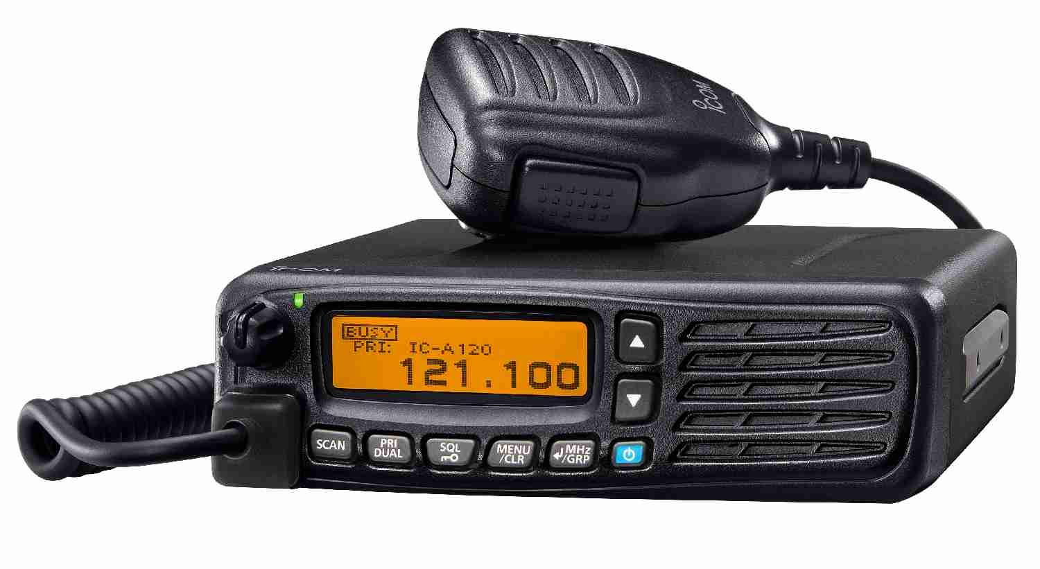 Icom ICA120E radio VHF aviation sol-air 200 canaux