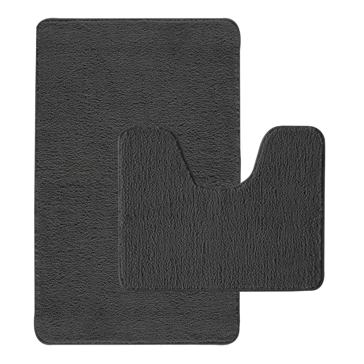 Levasseur Polynésie lot 2 tapis de bain chocolat 50x80 antidrap
