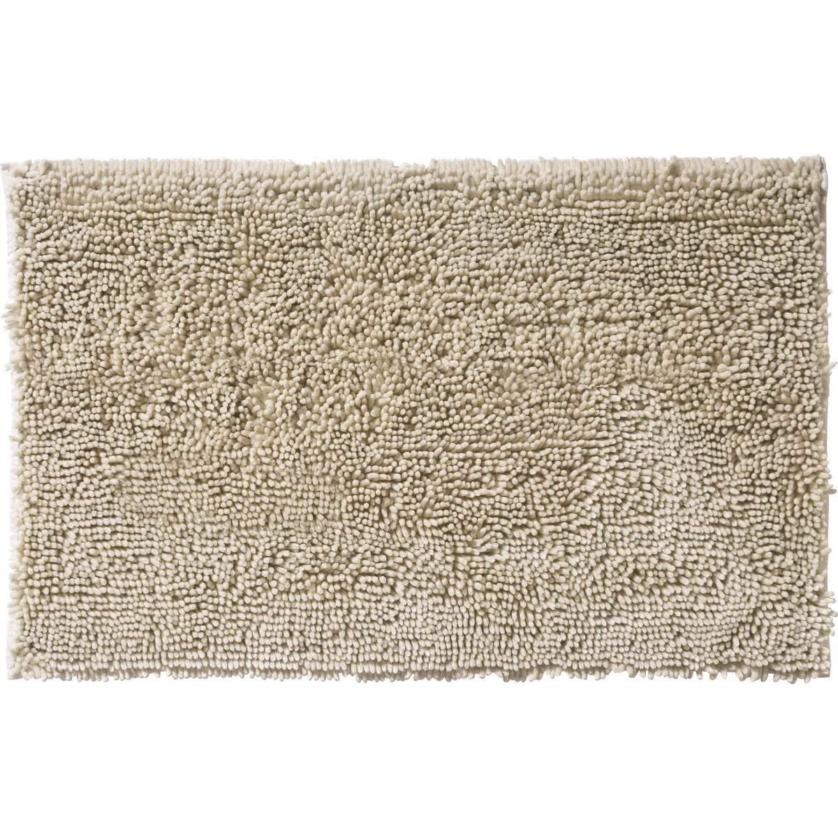 Levasseur Shiny Tapis de Bain Fil Doré Ivoire 50x80 Chenille Déco