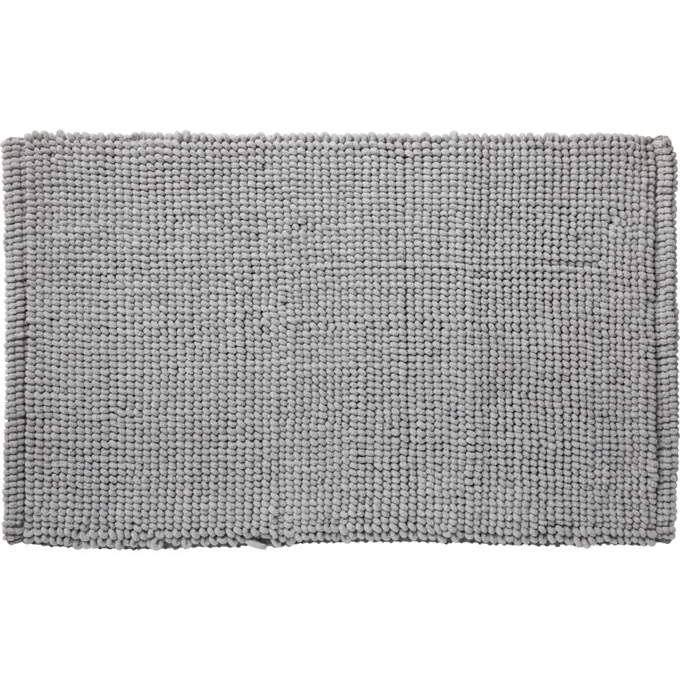 LEVASSEUR Bali tapis de bain gris 50x80cm antidérapant