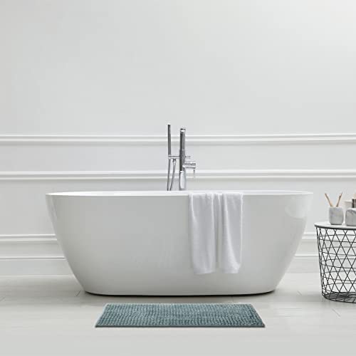 Levasseur Softy Tapis de Bain Microfibre Topaze 50x80 Antidérapant