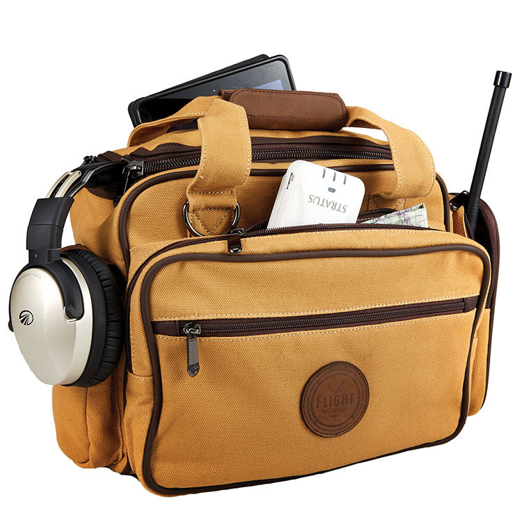 Flight Outfitters Bush Pilot sac de vol toile marron