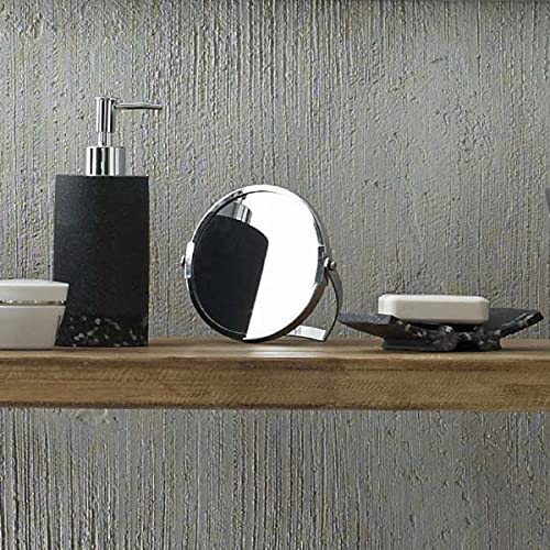LEVASSEUR Miroir Grossissant Inox à Poser Salle de Bain