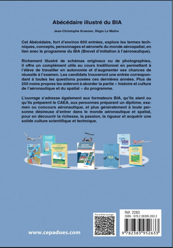 La Boutique du Pilote Abécédaire illustré du BIA livre 250 pages 2e éd.