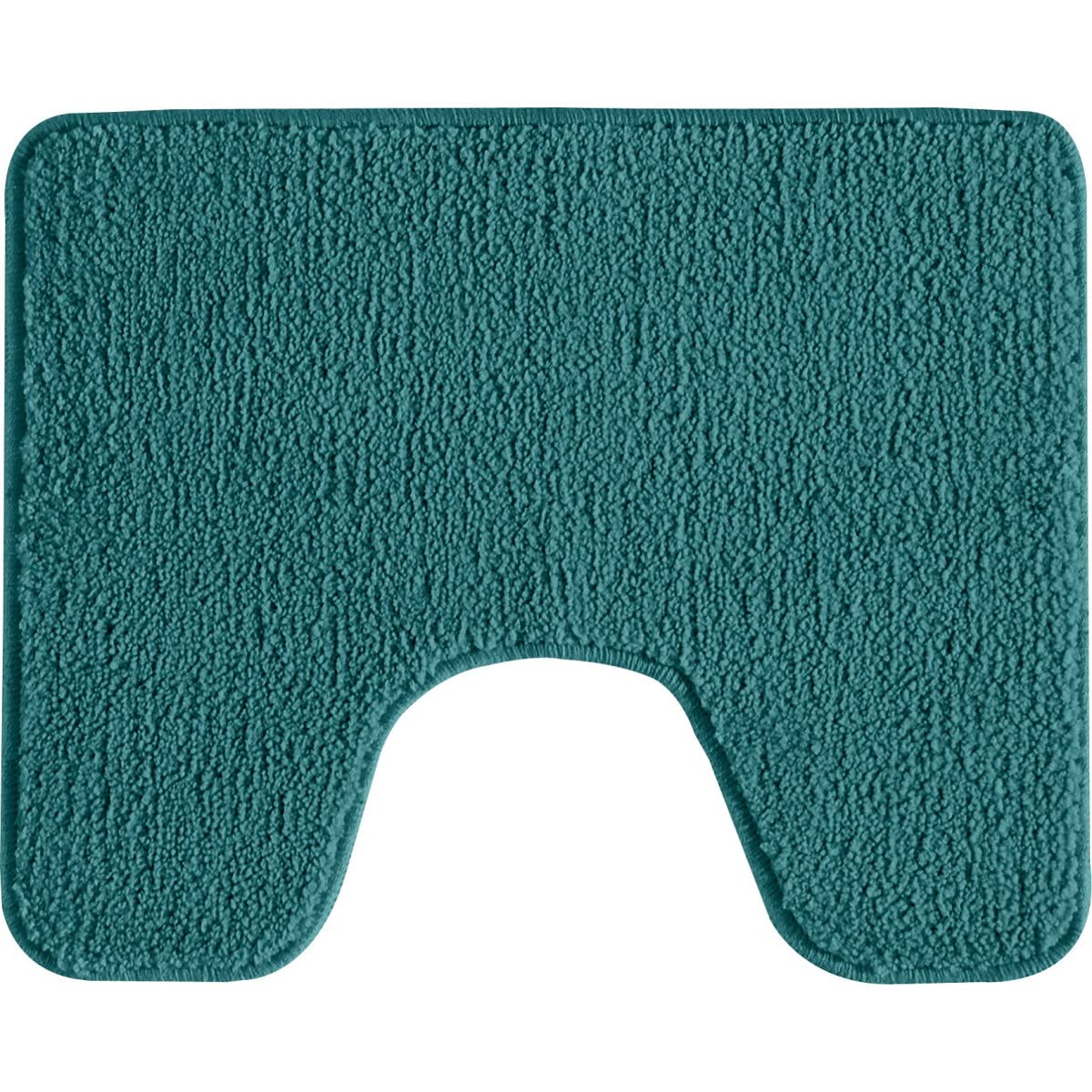 LEVASSEUR Polynésie Tapis de Toilette Bleu Paon 50x40 cm Uni