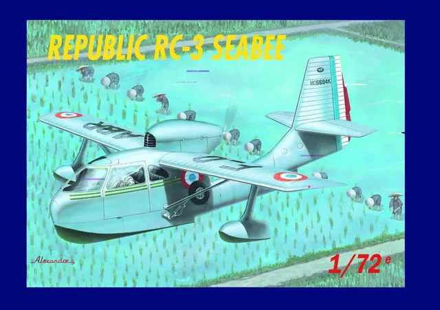 Republic RC-3 Seabee maquette avion 1/72 à construire
