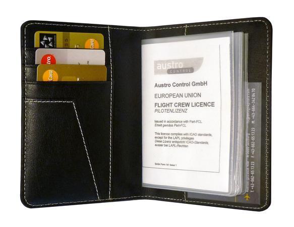 La Boutique du Pilote Protège licence EASA cœur