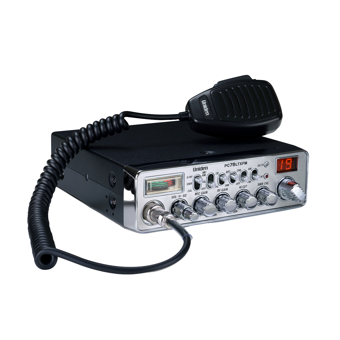 Uniden PC78LTXFM radio CB 40 canaux AM/FM