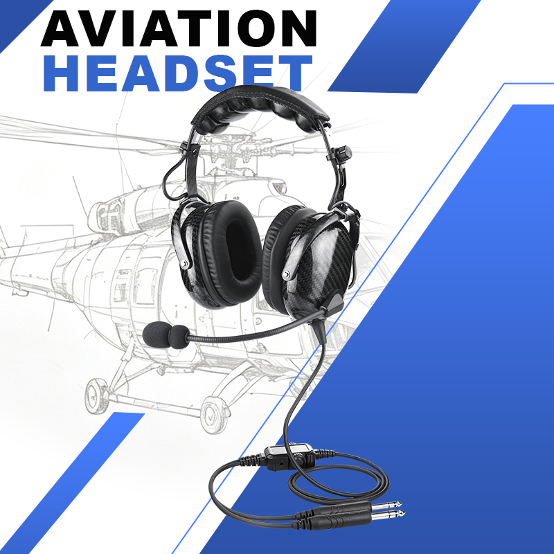 R Spider Wireless Aviation Headset casque carbone PNR 23dB GA